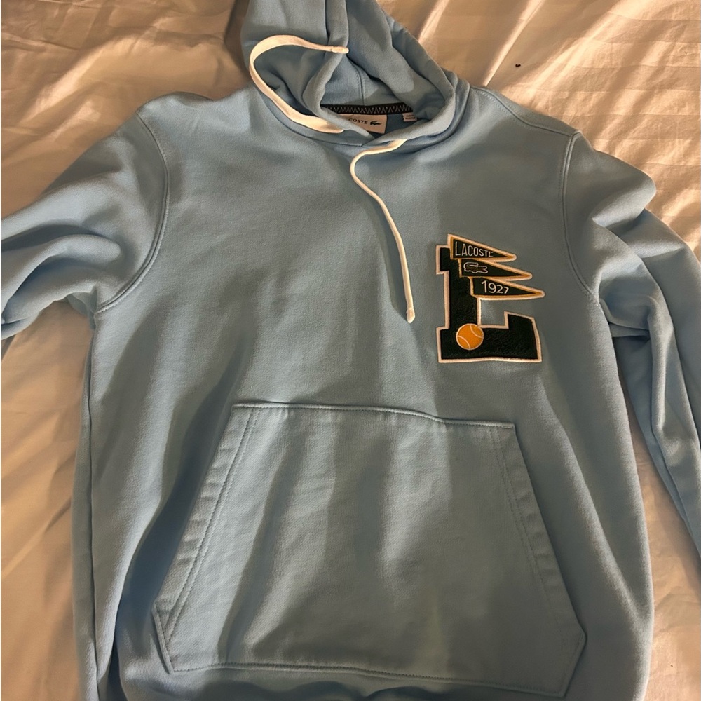 Lacoste Sky Blue Hoodie